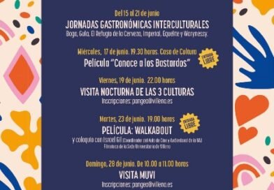 Cine, música, visitas turísticas y gastronomía en la nueva edición de Villena Intercultural del 17 de  junio al 2 de julio