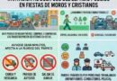 El Ayuntamiento recomienda limitar el uso del vehículo privado durante las Fiestas de Moros y Cristianos
