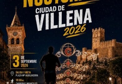 Más de 700 atletas participarán en la 44 edición del Cross Nocturno Ciudad de Villena que recorrerá las calles del casco urbano